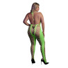 Ouch! Glow Combinaison Filet et Dos nu Vert Fluo